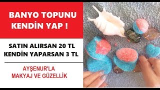Evde Banyo Topu Yapıyoruz Ucuz Ve Çok Sağlıklı Içeriklerle