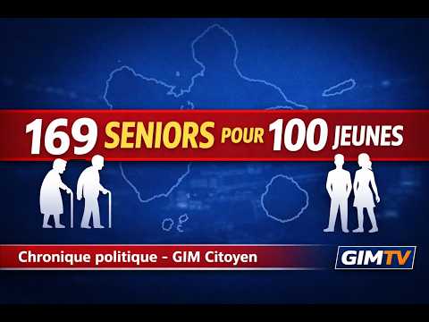Guadeloupe : 169 seniors pour 100 jeunes