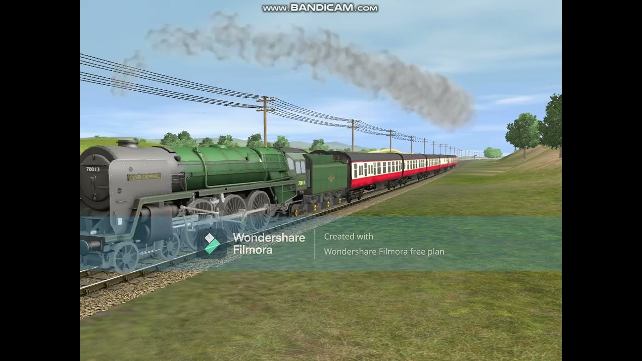 70013 Oliver Cromwell - Steam Ride (TANE)