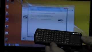 FAVI Bluetooth Tablet Keyboard DEMO with Laptop