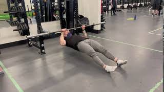 Inverted Row - Rapid Drop/Catch
