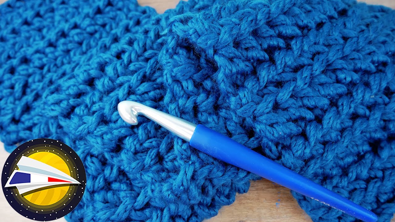 Crocheter une grosse écharpe pour l'hiver avec de la laine XXL