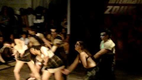 Zouk Performance - Spiral Dancers at the 2nd International Zouk Congress Prague 2011