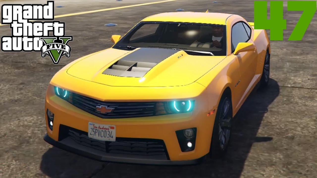 GTA V Mods 047 Chevrolet Camaro ZL1 [Deutsch] [HD] YouTube