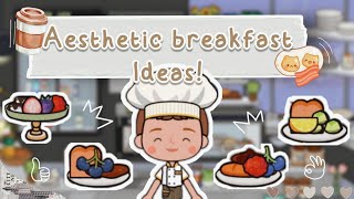 Miga World |Aesthetic Breakfast Idea's|🫐🥖🍳🥛☕🍞🥓🥑🥗🧺☁️🌿 screenshot 1