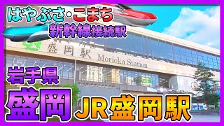 【盛岡】はやぶさ&こまち 新幹線接続駅『JR盛岡駅』