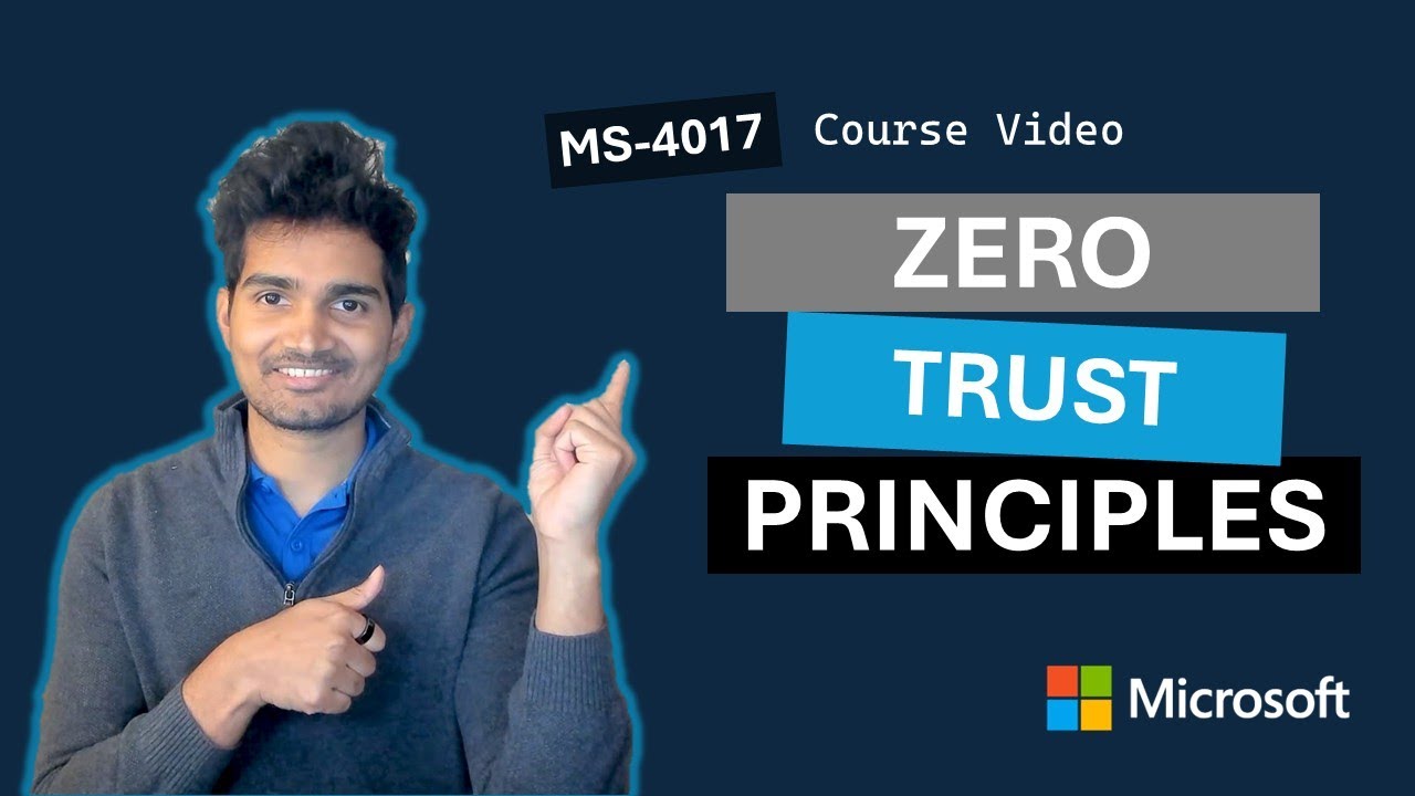 Apply principles of Zero Trust to Microsoft 365 Copilot MS-4017 - YouTube
