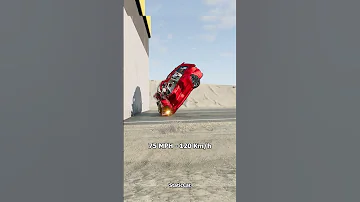 Jeep Grand Cherokee Trackhawk Crash Test BeamNG Drive 