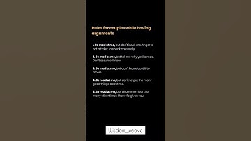 Rules for Couples While Having Arguments ❤️ Relationship Advice | Wisdom Quotes