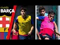 Entrenamiento Barça | Primer entrenamiento de Pau Cubarsí tras su renovación hasta el 2027