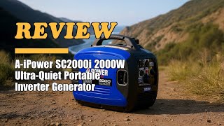 A-iPower SC2000i Portable Inverter Generator Review 2025