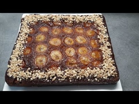 طورطة-البنان-/-الموز-لوجدت-لضيوفي-شاكرة-راسها-recette-de-gâteau-à-la-banane-caramélisé