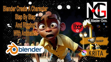 🔴 How To Create A Character Body Step by Step Rigging With Animation In Blender Part.4