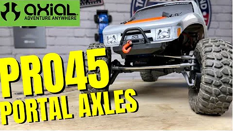 These Axles Should Have Come Standard! SCX10 Pro PRO45 Portal Axle Conversion Kit