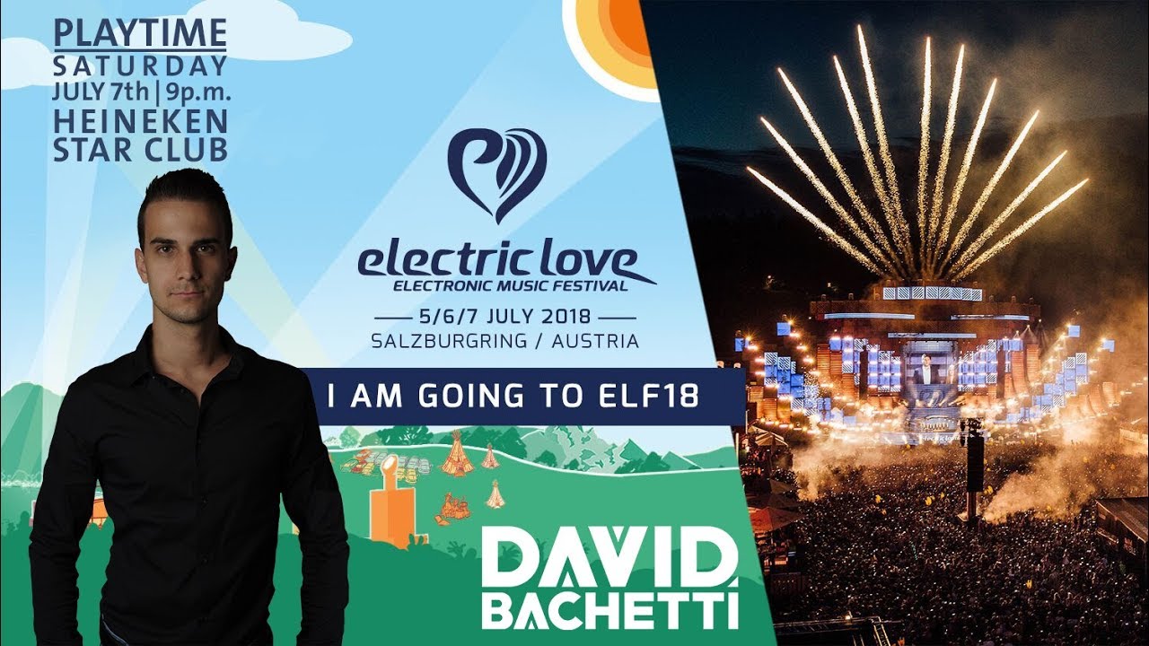 Electric Love Line Up Phase 1/2/3/4 Full Line Up - David Bachetti - YouTube