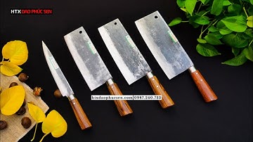 Bộ Dao Đi Cùng Năm Tháng CB15 - Hàng Chuẩn Của HTX Dao Phúc Sen