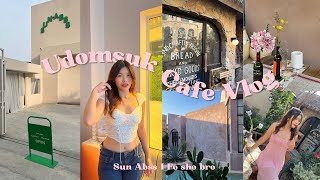 Udomsuk cafe vlog | fo sho bro cafe🎀🌸 | sun abss cafe🍀🧡 | 80 hand brew bar☕️🥯 | immilkyway🎀