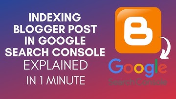 How To Index Blogger Post In Google Search Console (2025)