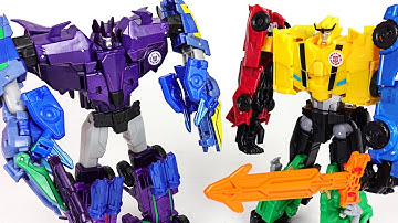 Transformers RID Combiner Force 5 combine Galvatronus vs Ultra Bee : Bumblebee - DuDuPopTOY