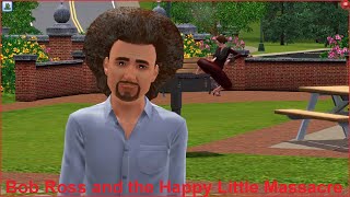 The Sims 3 - Bob Ross and the Happy Little Massacre (Season 1, Episode 1) @BlakeGameYT