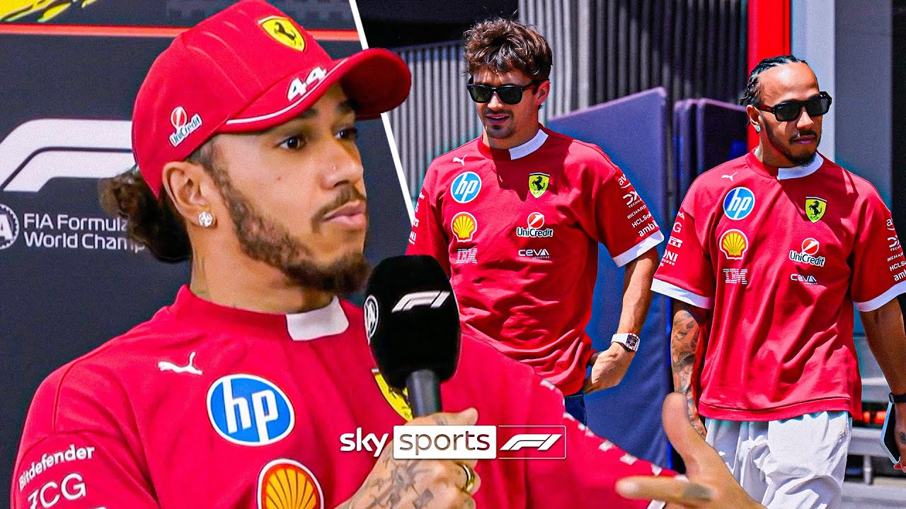 Lewis Hamilton gives Ferrari UPDATE with new upgrades for Belgian GP 👀