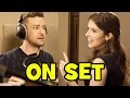 Behind The Scenes With TROLLS Cast Anna Kendrick & Justin Timberlake - Bloopers & B-Roll