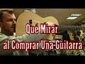 Qué mirar antes de comprar una guitarra