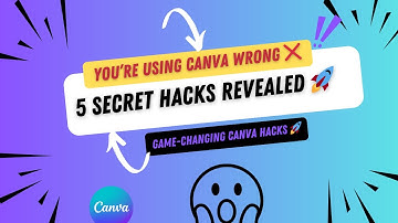 5 Secret Canva Hacks You Need to Try in 2025! 🔥 (Stop Using Canva Wrong)