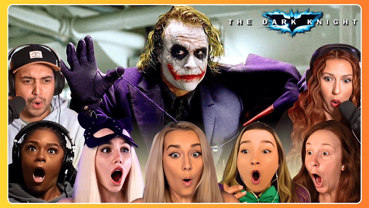 TOP Joker Pencil Trick Reactions | The Dark Knight (2008) Movie Reaction Compilation Mashup