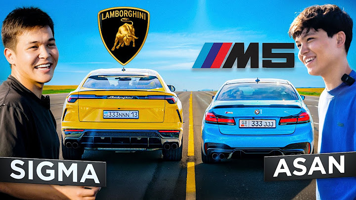 BMW M5F90 vs Lamborghini Urus! SIGMA vs ASAN - Who won? (DRAG RACE)