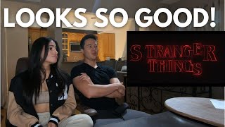 STRANGER THINGS 4 VOLUME 2 TRAILER (Couple Reacts)