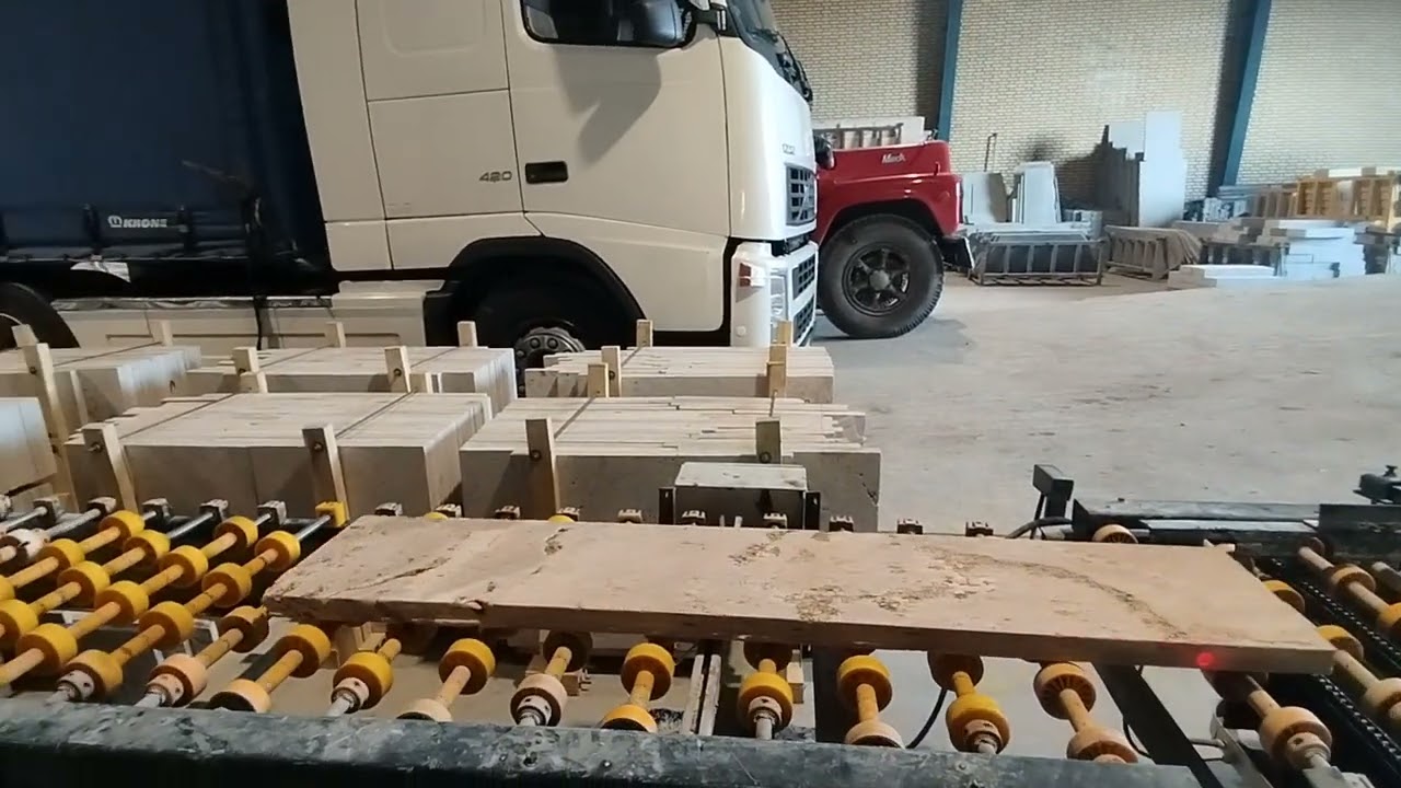 Laleh Sang Maragheh Company, Sahand Stone Industries, Export Travertine Production Line