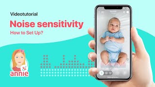 How to Set Up Noise Sensitivity: Annie Baby Monitor screenshot 3