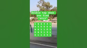 Observation Visual Test: 5 Seconds For You To Spot:4013. Try Your Skills!  #search #puzzle #shorts