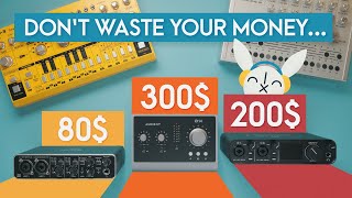 80$ vs 300$ Audio Interface: Recording Drum Machines + Synths - CHEAP vs EXPENSIVE