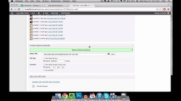 Linking Libsyn to Wordpress Blog