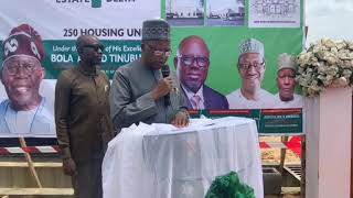 Ground-Breaking Of The 250-Housing Unit Renewed Hope Estate In Delta On Saturday June 29 2024