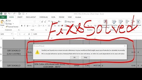 Circular Reference Errors in Excel | Datamind Step-by-Step Guide