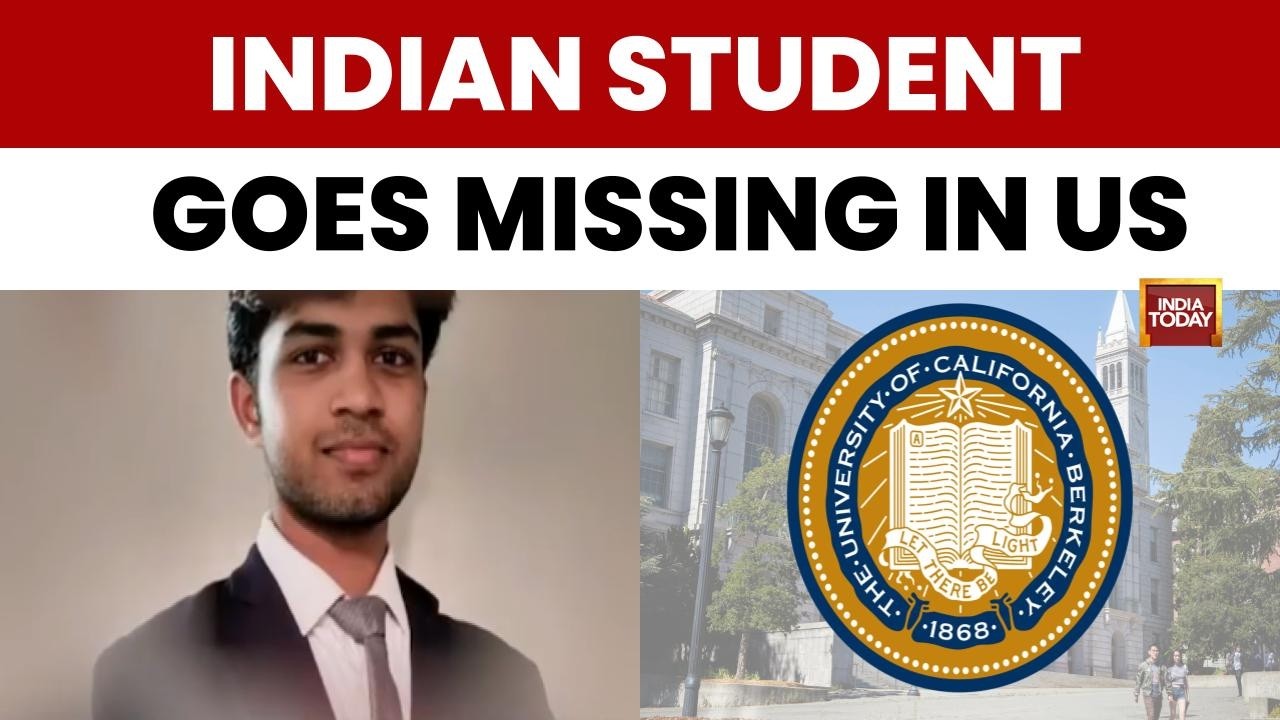 Missing Student | Indian From Karnataka Missing In US | UC Berkeley Student Last Seen Near Lake Anza