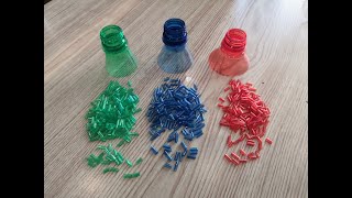 HOW TO MAKE BEADS FROM PLASTIC BOTTLES