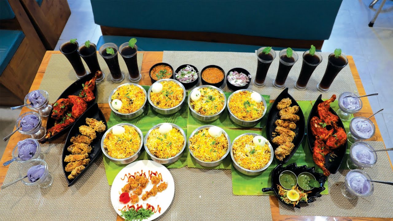 Biryani Feast | Wooden Park Hotel | Food Review | Chicken Tandoori | Chicken Wings |  Madras Kitchen