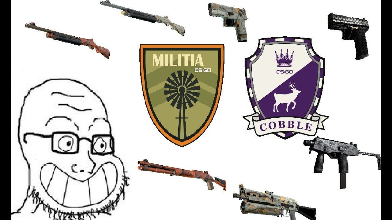 Attempt at Mil-Spec skins from Cobblestone, Militia Collections | CS:GO ...