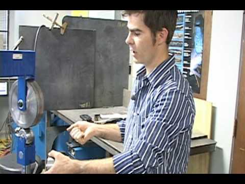 How an English wheel can be used to bend sheet metal