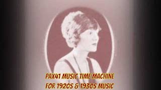 Popular 1934 Music by Marion Harris -- Singin The Blues @Pax41 chords