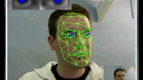 Eye gaze direction indicator v0.2 (CCA, blob tracking, OpenCV)