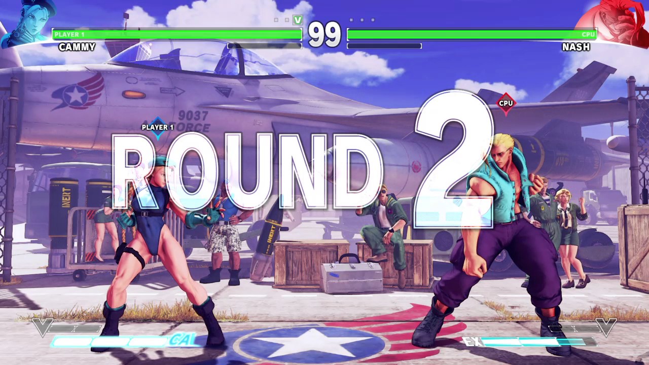 STREET FIGHTER V Cammy vs Nash