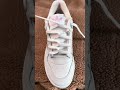 Clean Simple Lacing Trick For White Adidas Shoes Adidassneakers Adidas Shoelacetying Shoelace 