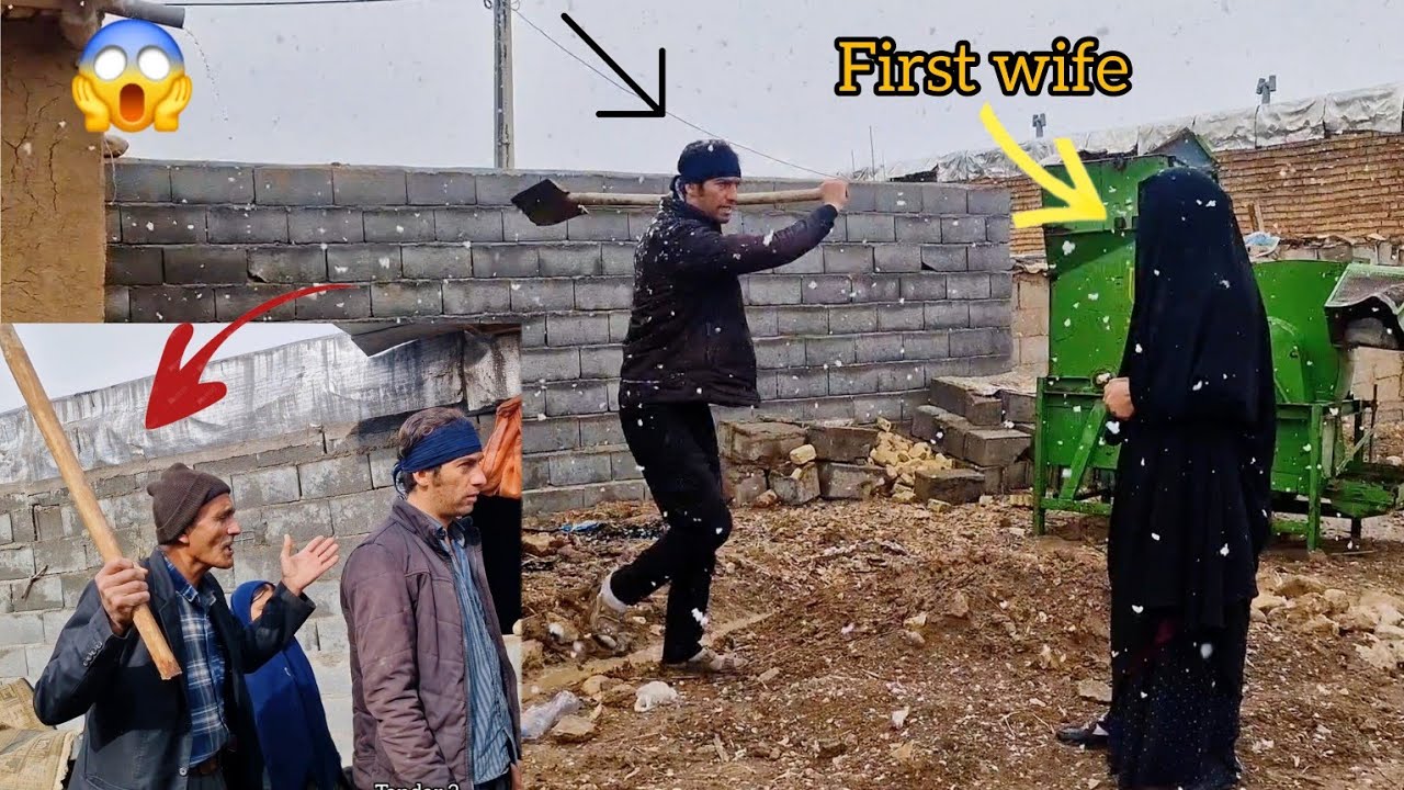 Ужасная ссора Вахида с его первой женой и злым дядей.