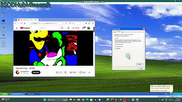 YouTube Poop Intro (Yoshi Crying Is Slowed) Has HFTD/Hang VM (Windows XP)