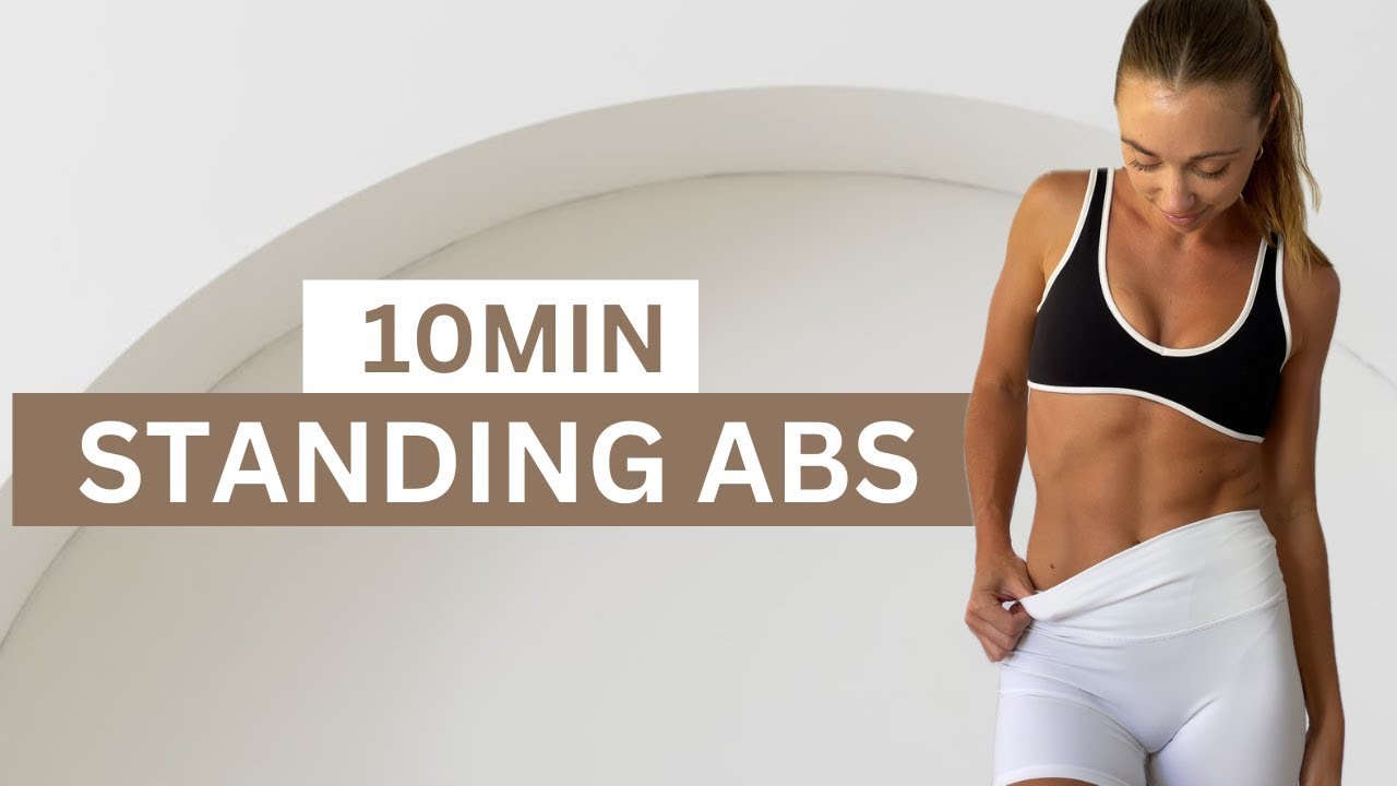 10 МИН. УПРАЖНЕНИЯ НА ПРЕСС СТОЯ || Без оборудования